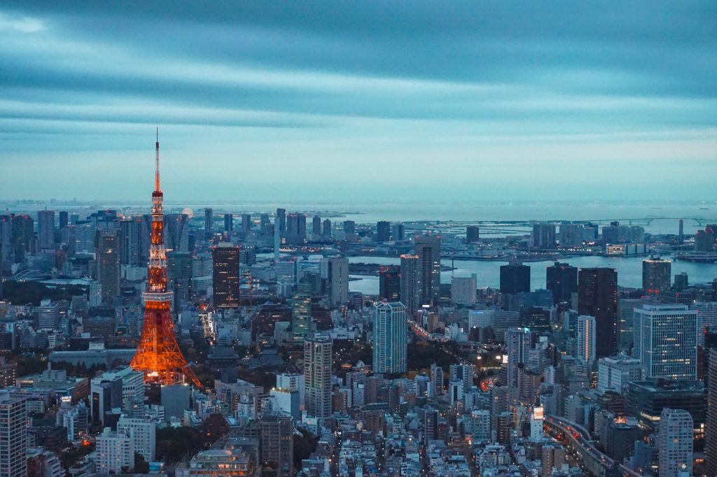 יפן מגדל טוקיו